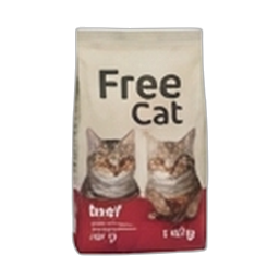 FREE CAT YETİŞKİN KEDİ MAMASI BİFTEKLİ 1,4 KG