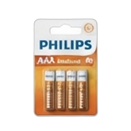 Philips LRO3A4B/10 Alkalin AAA İnce Pil 4'lü